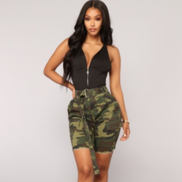 fashion nova cargo shorts